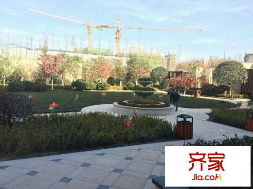 上和郡工程進(jìn)度圖（攝于2014年12月16日）