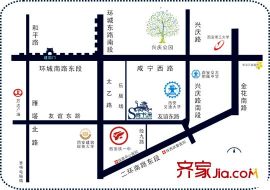尚書(shū)房區(qū)位圖