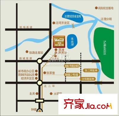 倚能維蘭德小鎮(zhèn)區(qū)位圖