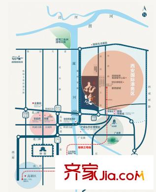 楓林?九溪區(qū)位圖
