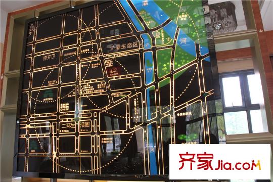濱水花城區(qū)位圖