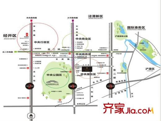 匯林?U家公館區(qū)位圖