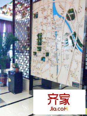 攬盛?金廣廈售樓部（攝于2013年10月31日）