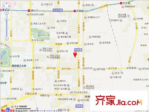 佳誠(chéng)長(zhǎng)安集交通圖