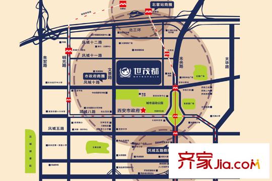世茂都區(qū)位圖