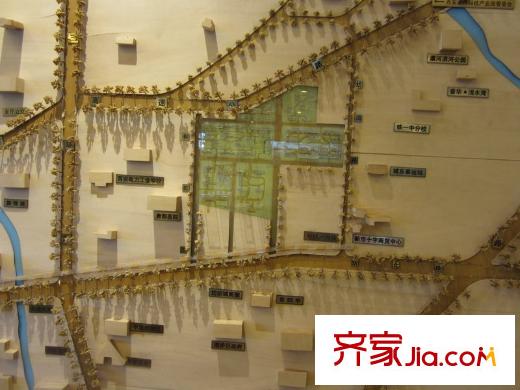 高科綠水東城區(qū)位圖
