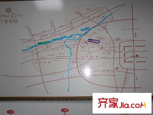 紫境城交通圖