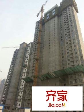 萬科?幸福里3號樓西單元膩?zhàn)?~10層施工完成，西單元地磚2~10層施工完成