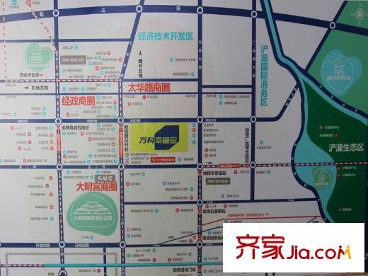 萬(wàn)科?幸福里區(qū)位圖