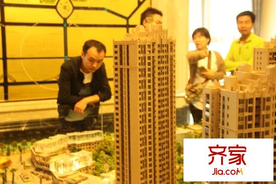 世茂都沙盤圖（攝于2015.10.21）