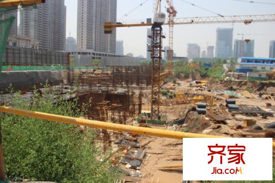 貳號大院施工進(jìn)度5（拍攝于2015.08）