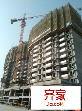 萬科?幸福里5號樓主體結(jié)構(gòu)施工至15層