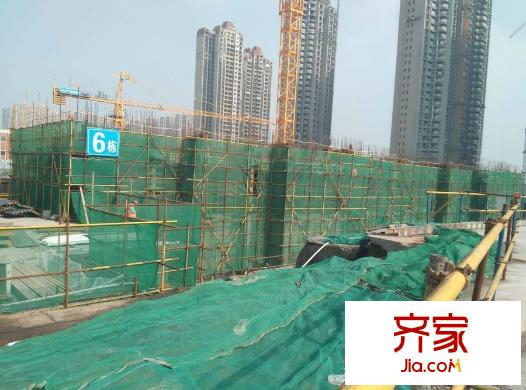 萬科?幸福里6號樓主體結(jié)構(gòu)施工至1層