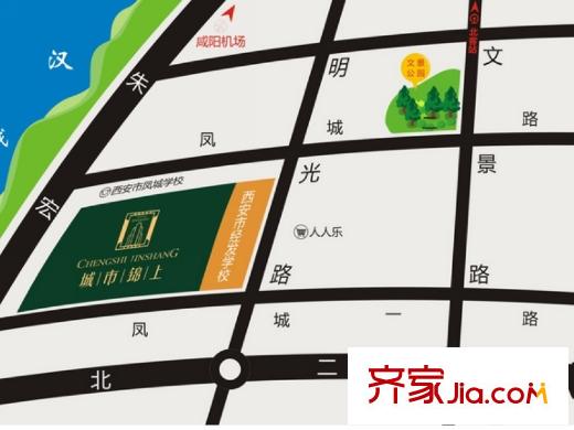 城市?錦上交通圖