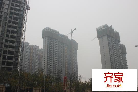 萬科高新華府施工進度（20151110）