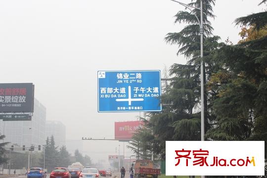 萬科高新華府周邊路況