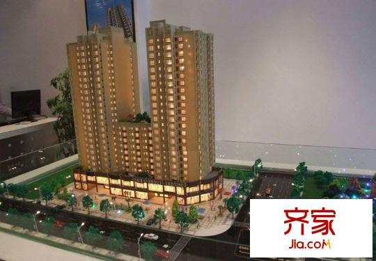 鳴元名居實景圖沙盤圖