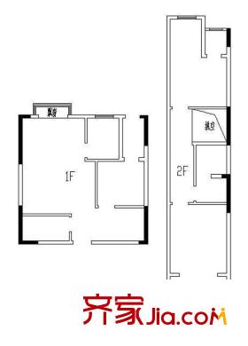 鳴元名居戶型圖