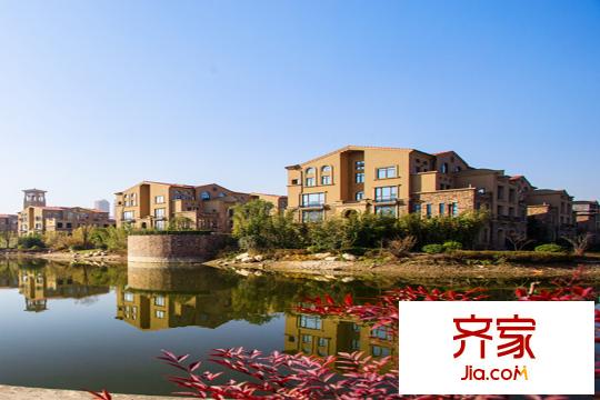 綠地與湖實(shí)景圖