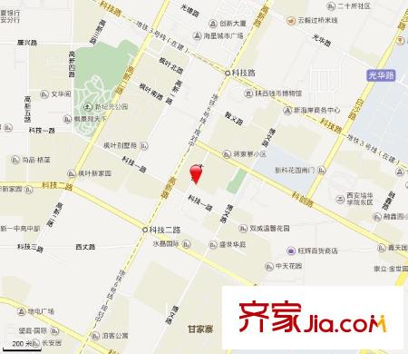 泰祥花園交通圖