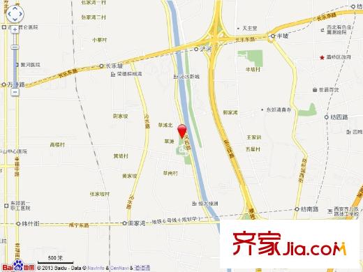 龍湖香醍西岸電子地圖
