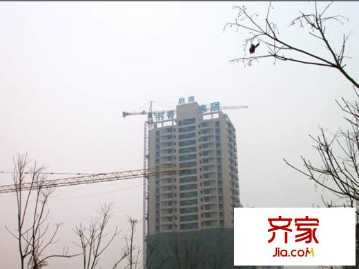 啟迪書香逸居工程進度圖（2013-1）