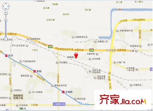 暢春園交通圖 