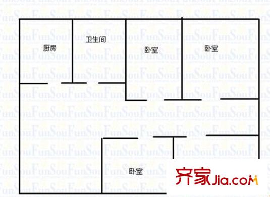 暢春園 4室戶型圖