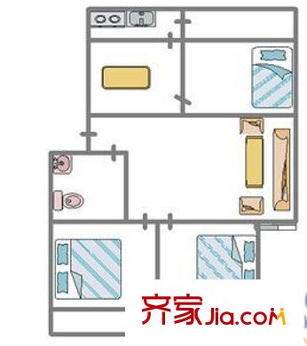 暢春園 3室戶型圖
