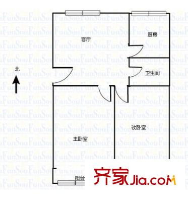 暢春園 2室戶型圖