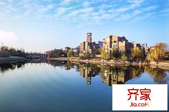 綠地與湖實(shí)景圖