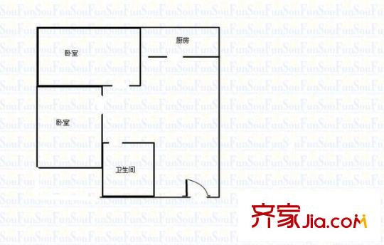 西安 泰祥花園 戶(hù)型圖