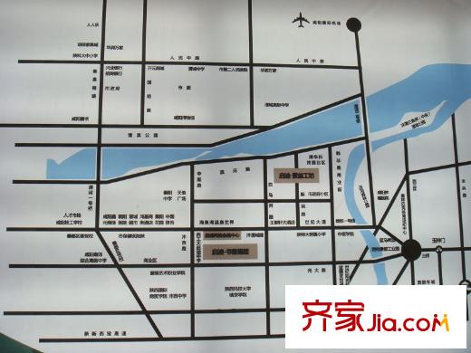 啟迪書香逸居區(qū)位圖