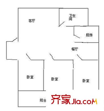 暢春園 3室戶型圖