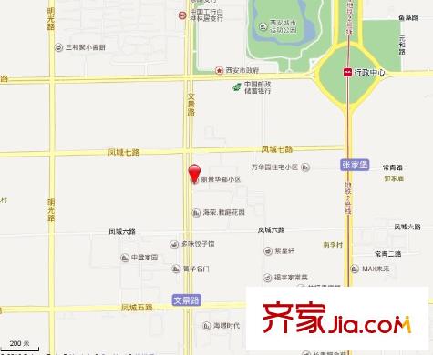萬華園麗景華都交通圖