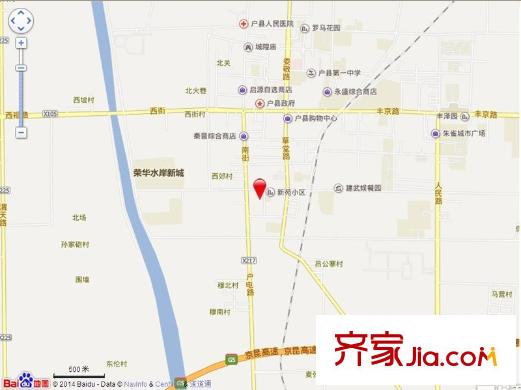 南關(guān)小區(qū)交通圖 