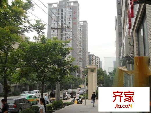 曲江瑞源金谷城外景圖 