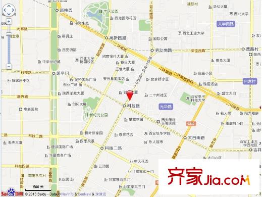 楓葉高層交通圖