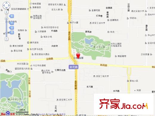 泰華紫落瀾庭交通圖