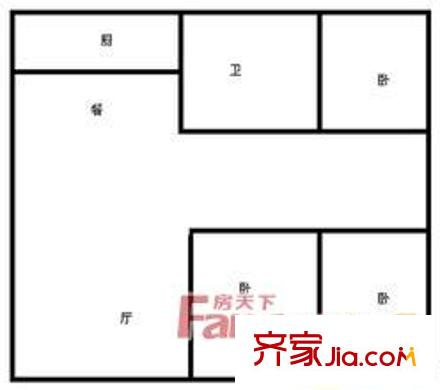 煤航家屬院 戶型圖