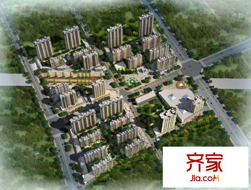 金泰?新理城全景鳥(niǎo)瞰圖