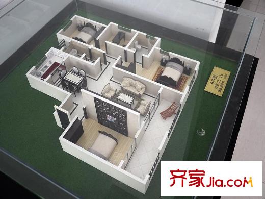 皇山花園B戶型 4室2廳2衛(wèi)1廚