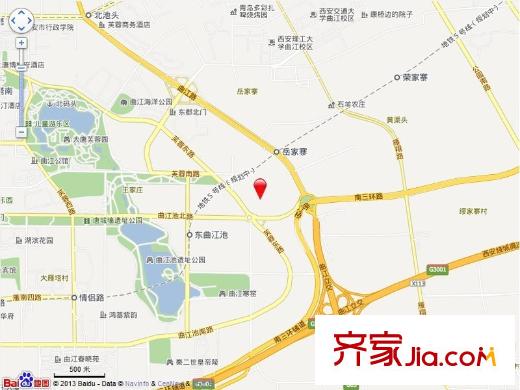 曲江瑞源金谷城交通圖