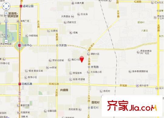 航天常青苑交通圖 