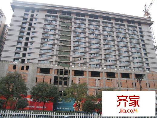 宏府嘉會公寓實景圖施工進度圖（2010年11月）