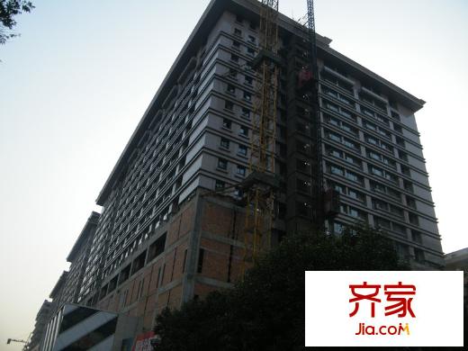 宏府嘉會公寓實景圖施工進度圖（2010年11月）