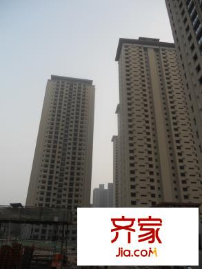 上和城4#樓、一期工程進(jìn)度（2013.10）