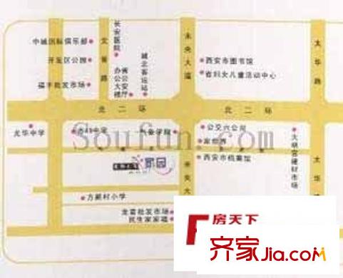 天和人家心家園交通圖