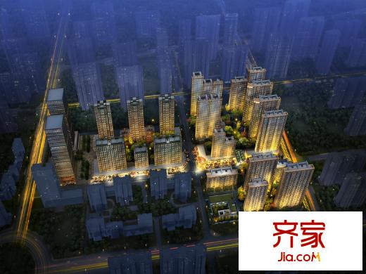 萬科金域華府外景圖鳥瞰圖