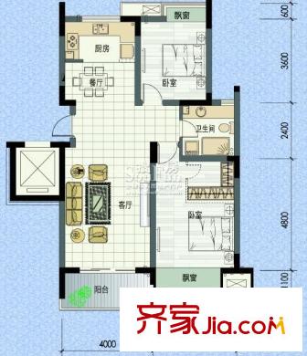 錦繡公園 戶型圖